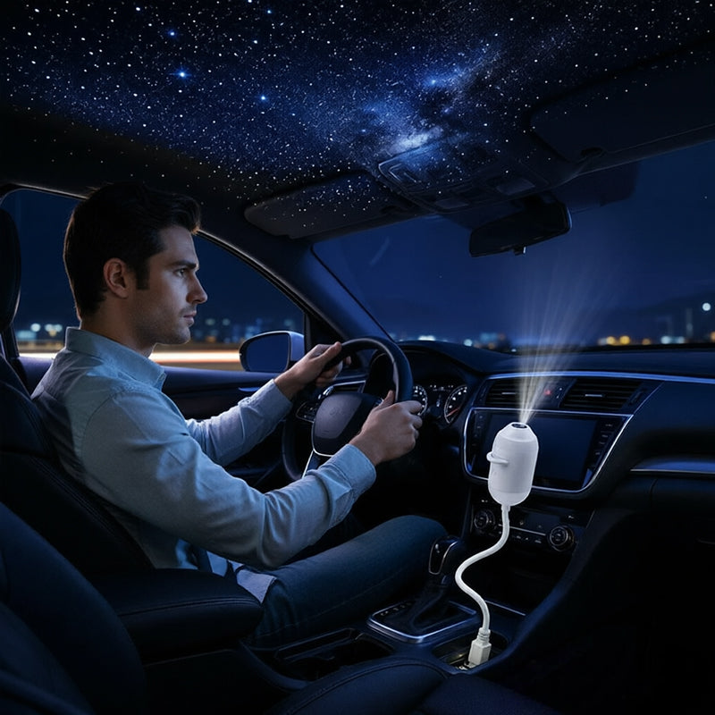 5D Holographic Galaxy & Ocean Projector – Smart LED Night Light with 24 Films for Bedroom & Party Décor