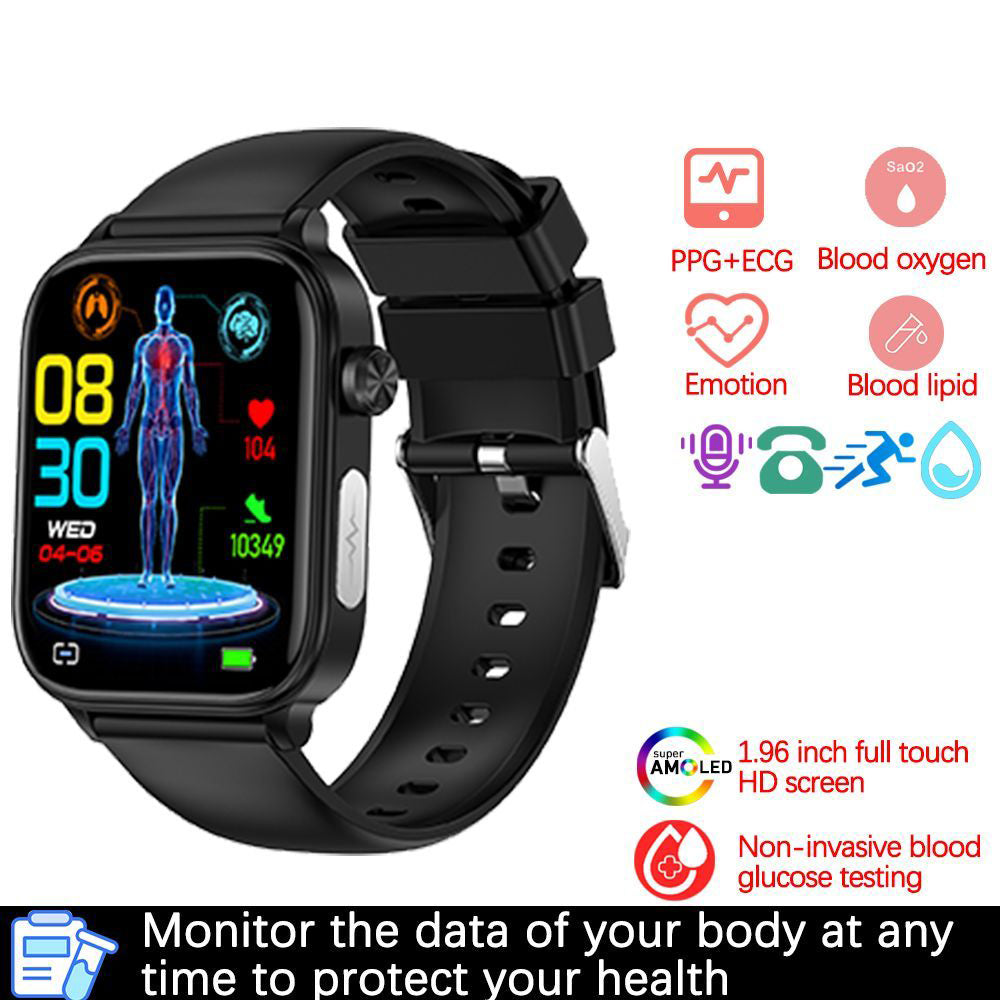 Bluetooth Calling Smart Watch with ECG + PPG, Electrocardiogram,  Blood Pressure, Multi-Sport Smartwatch