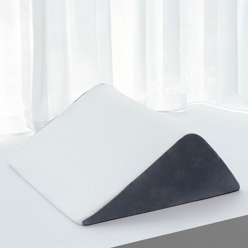 Foam Wedge Pillow Set - Leg Elevation & Back Support for Sleeping, Bedridden Care & Pregnancy