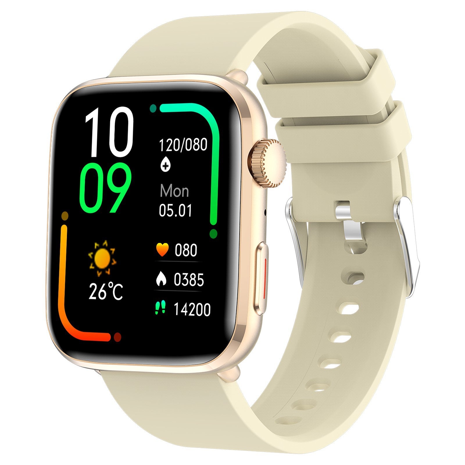 T92 smartwatch Bluetooth call heart rate blood oxygen body temperature health monitoring sports waterproof
