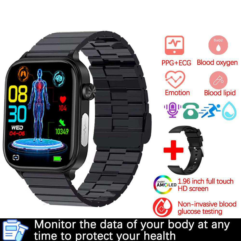 Bluetooth Calling Smart Watch with ECG + PPG, Electrocardiogram,  Blood Pressure, Multi-Sport Smartwatch